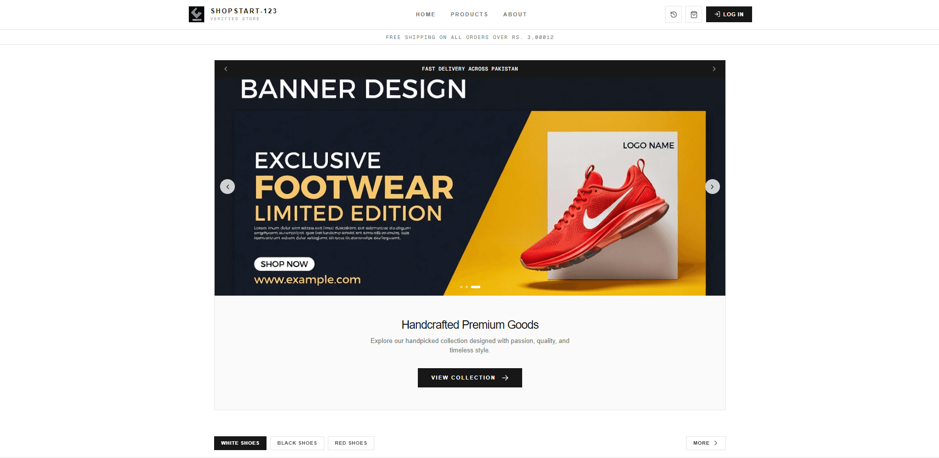 ShopStart store — sell anywhere